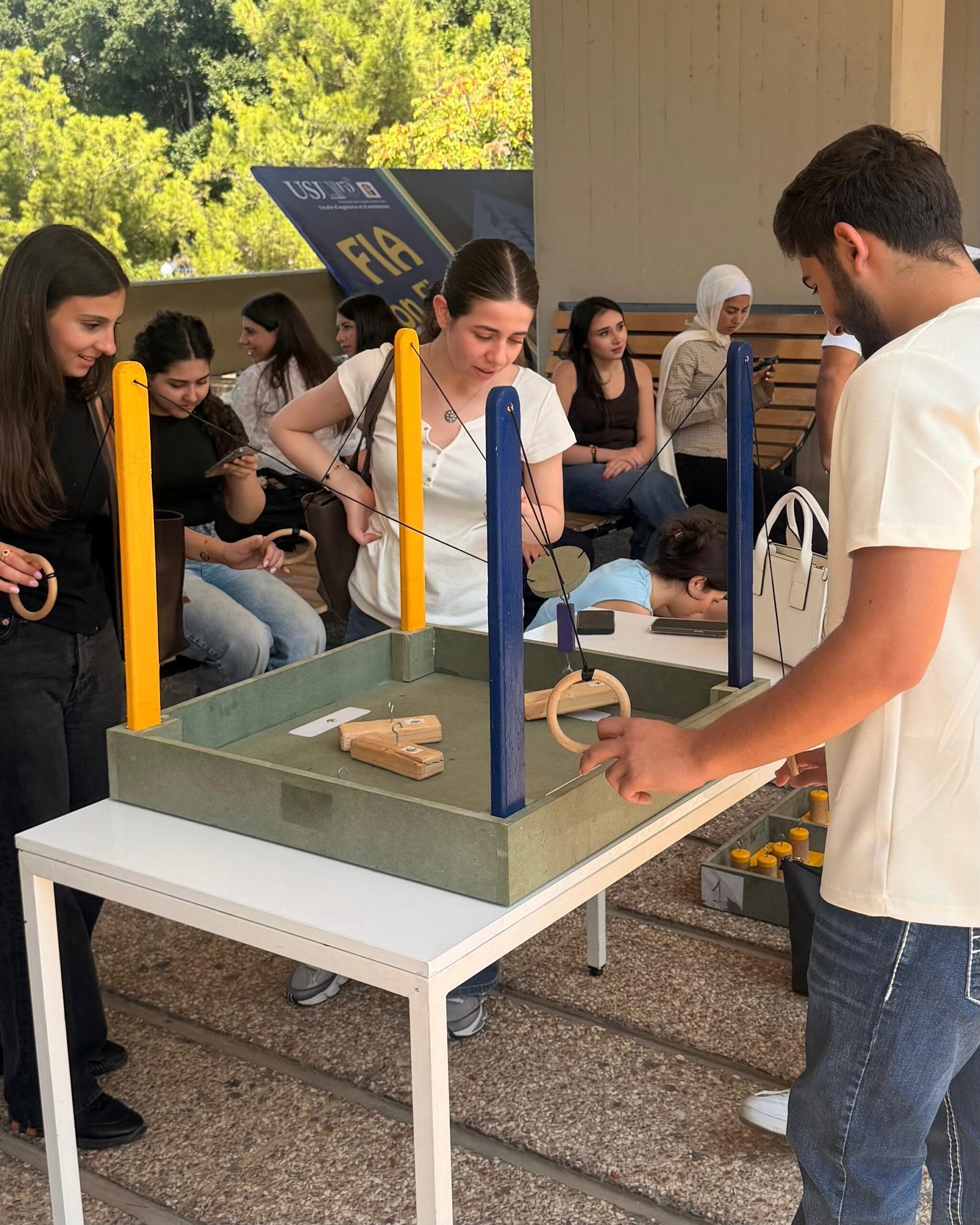 Giant Wooden Games at BE Lebanon